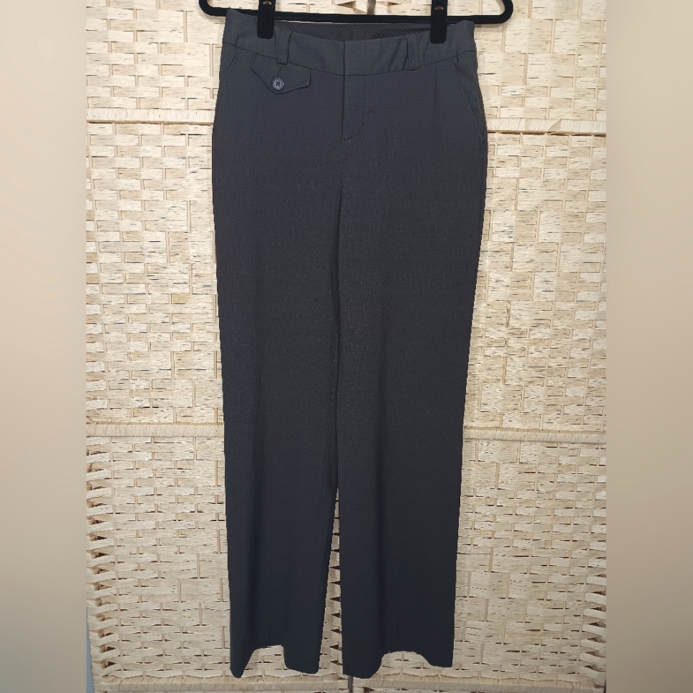 Banana Republic Harrison Fit Wool Blend Trousers 0 Xs